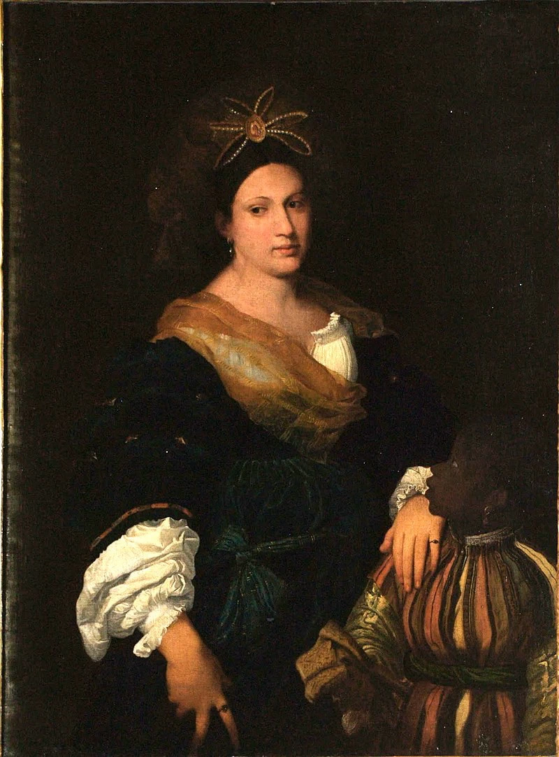 Ritratto di Laura Dianti, copia da Tiziano - Galleria Estense, Modena